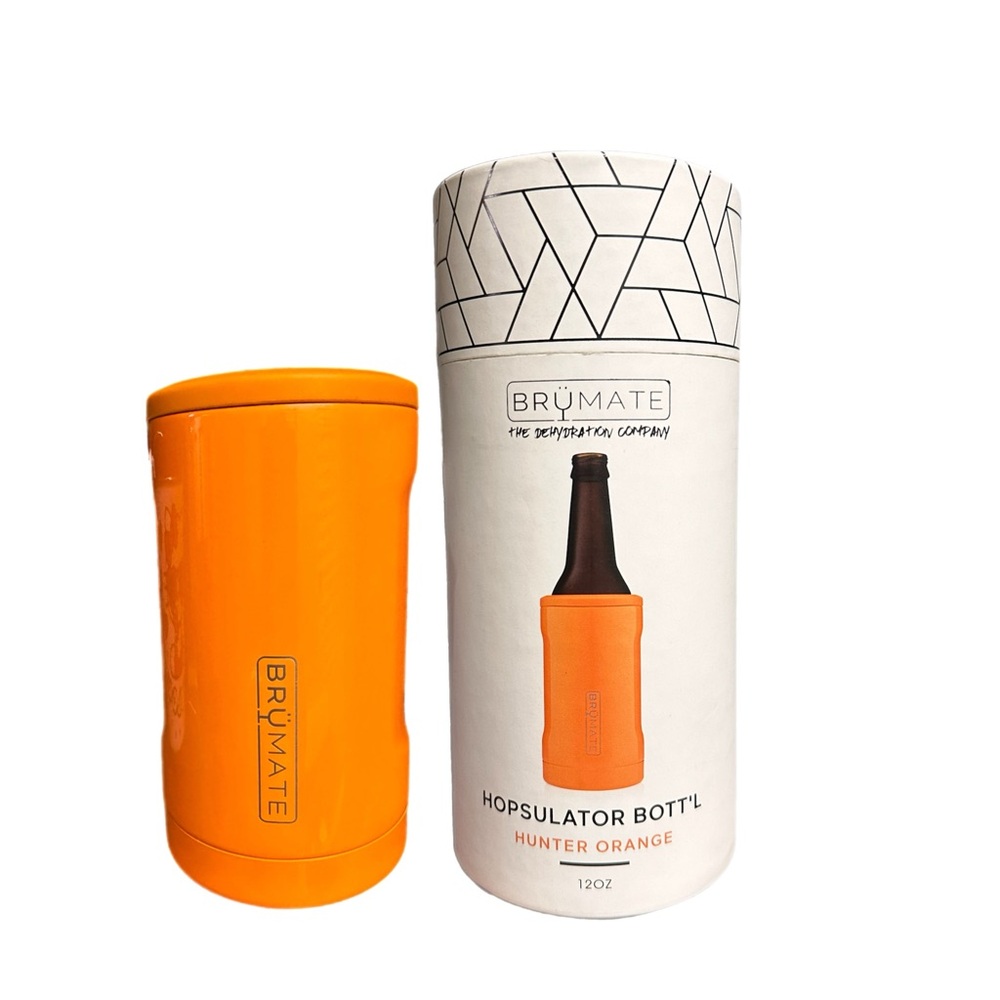 Orange Brumate Hopsulator Bott'l Beer Bottle Holder